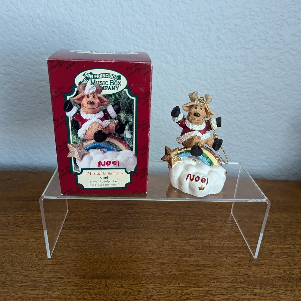 San Francisco Music Box Christmas Ornament  Noel